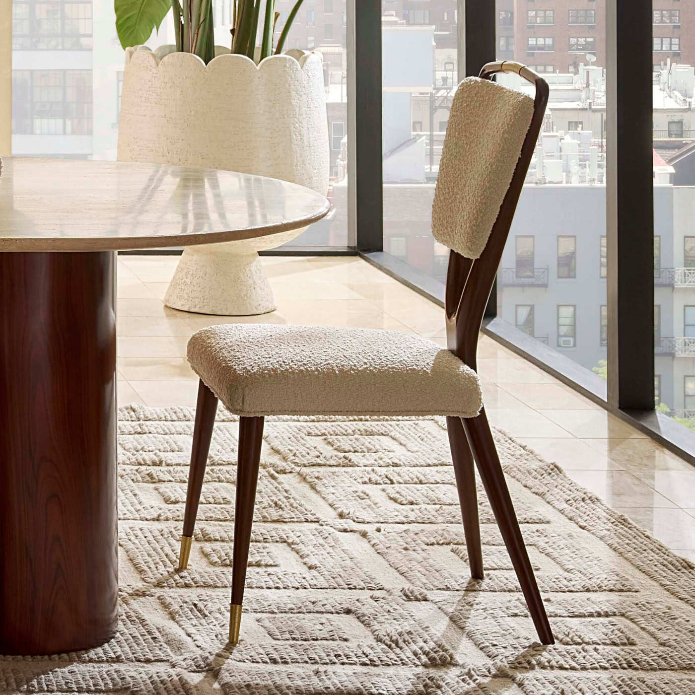 Torino Walnut Dining Chair